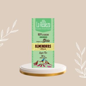 Chocolate con Estevia y Almendras