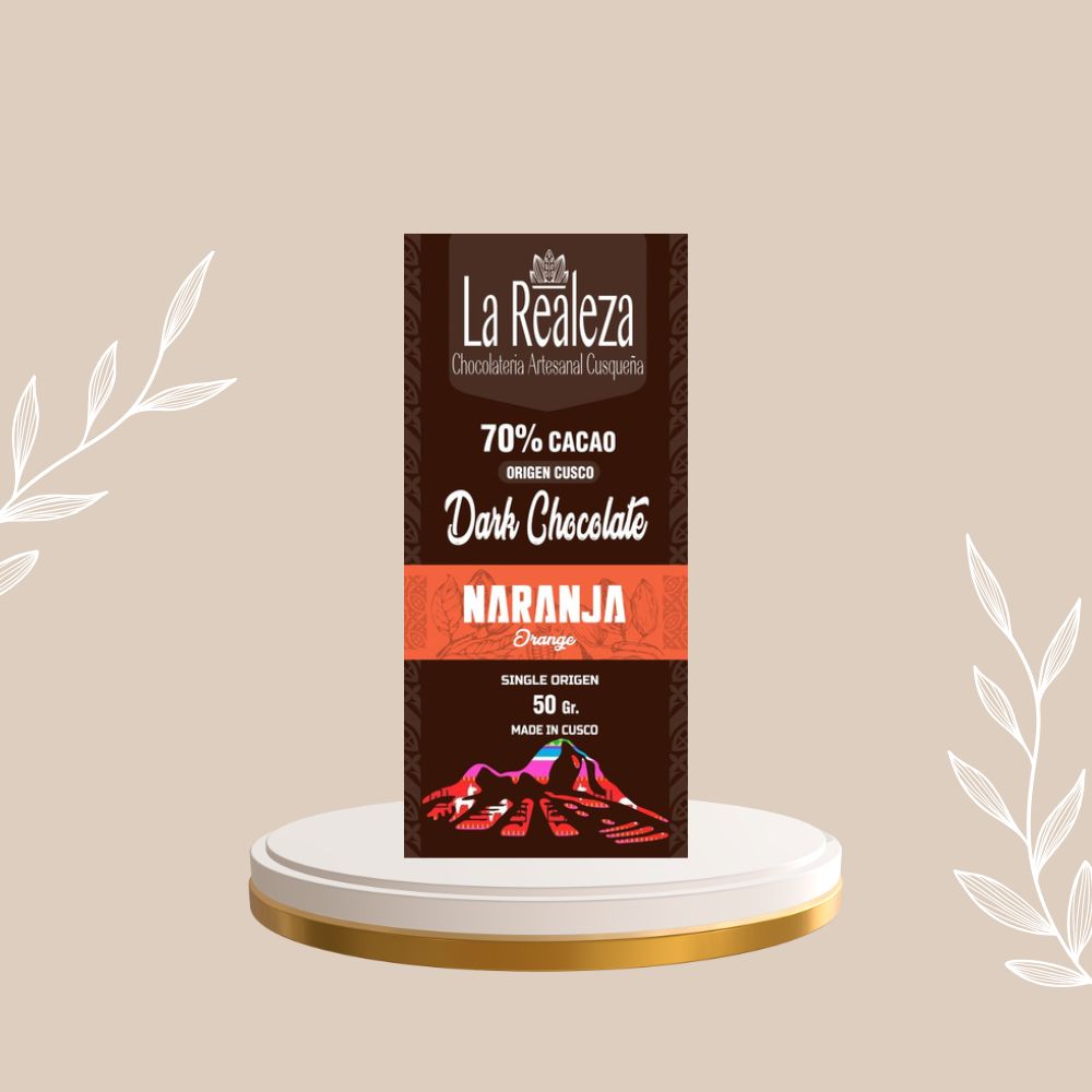Chocolate Dark con Naranja